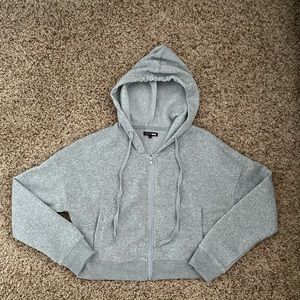 Fashionova joggers and zip up hoodie grey matching set.